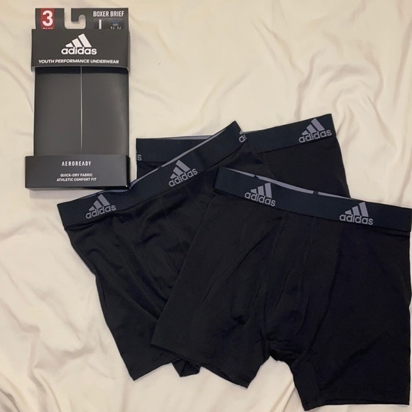 Adidas youth performance underwear Large 3pack - Picture 1 of 6